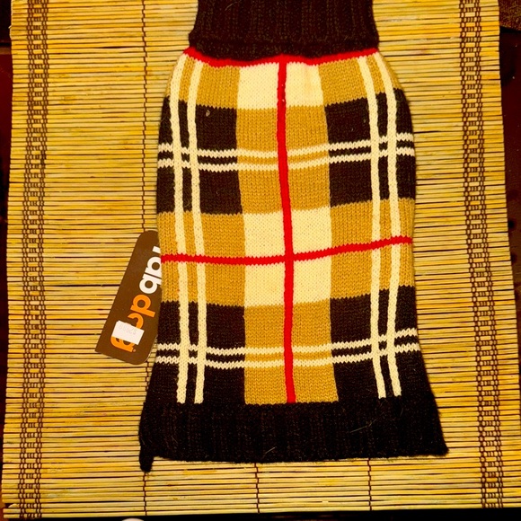 Little cat Plaid Sweater - Picture 1 of 2